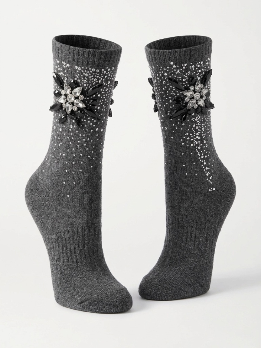 Ladies Handcrafted wool dress socks